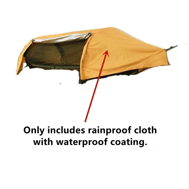 Traveller hammock rainproof cloth for 270cm hammock, hammock sun protection canopy with straps