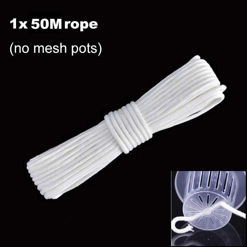 50pcs Hydroponic Soilless Mesh Net basket Plant veg Grow Nursery Cup Pot Sponge tray Aeroponic Veg Planter Clone Colonization q1