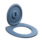 Durable Plastic Toilet Seat Lid Potty Seat Removable Movable Toilet Lid Camping Bucket Seats Home Outdoor Accessory