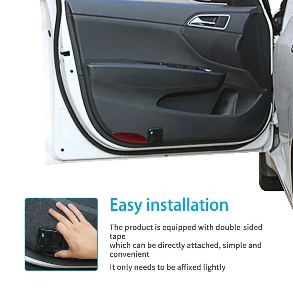 2X Wireless Universal LED Car Door Projection Welcome Shadow Light For Seat Leon 1 2 3 Ateca Ibiza 6J Toledo Exeo Cordoba FR MK3