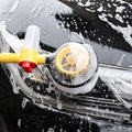 Car Cleaning Brush Long Handle High Pressure Washer Adjustable Spray Foam Rotating Brush 360 Degree Chenille Auto Cleaning Tools