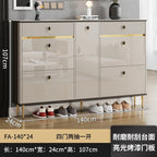 White Drawers Shelf Shoe Rack 3 Layers Narrow Save Space Shoe Cabinet Vertical Entrance Hall Meuble A Chaussures Home Furnitures