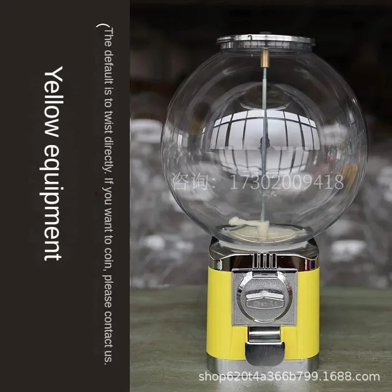 Gashapon Machine Candy Dispenser Professional Mini Vending Machine Figurines Toys for Kids Egg Twisting Decoration Crafts