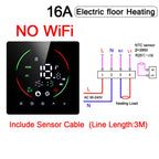Tuya Smart Home Thermoregulator WIFI Warm Floor Thermostat for Electric Heating Temperature Controller Gas Boiler TRV