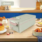 1L Portable USB Electric Lunch Box Rechargeable Heated Unplugged Rice Cooker Office Lunch Box Camping Heated Insulated Lunch Box