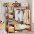 Movable Clothes Hanger Coats Clothing Rack Shelfs Home Furniture Room Shelves Closet Closet Shoe Organizer Jingle Bells Sofa