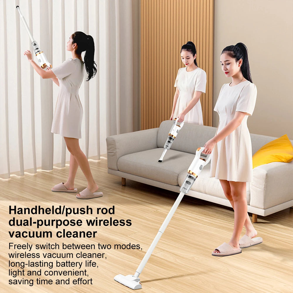 8500PA Vacuum Cleaner Portable Wireless Vacuum Cleaner Car Use 120W Large Suction USB Rechargeable Cordless Home Vacuum Cleaner