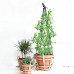 160cm Metal Garden Obelisk Trellis Plant Climbing Frame Climbing Plant Support with Bird Sculpture Weather-Proof Easy to Install