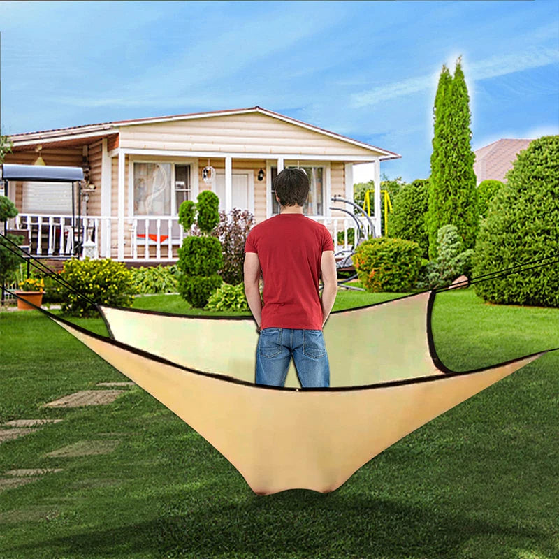 Outdoor Shade Sail Decorations for Gardens Accessories Car Mesh Yard & Garden Decors Shading Folding Retractable Awning Terrace