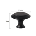 20pcs/set Round Cabinet Knobs Stainless Steel Drawer Knobs Kitchen Cupboard Pull Handles Furniture Hardware Accessory