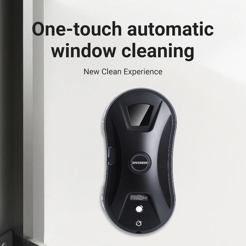 DIVEDEER electric window cleaner one-touch glass cleaning machine home smart wall cleaner window cleaning glass
