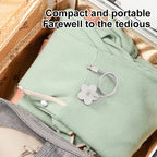 Portable Air Humidifier Petal Shaped Aromatherapy Humidifiers Diffusers DC 5V 1A Mist Maker Purifier Timed Mute for Home Bedroom