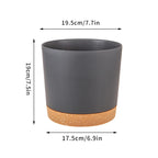 Self Watering Plant Pots Automatic Plastic Flowerpot Bottom Watering Planters with Saucer for Indoor Outdoor Plants Garden Decor