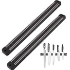 Kitchen Wall Mounted Magnetic Knife Holder Hardware Tools Absorbent Simple Multifunctional Shelf Plastic Stripe