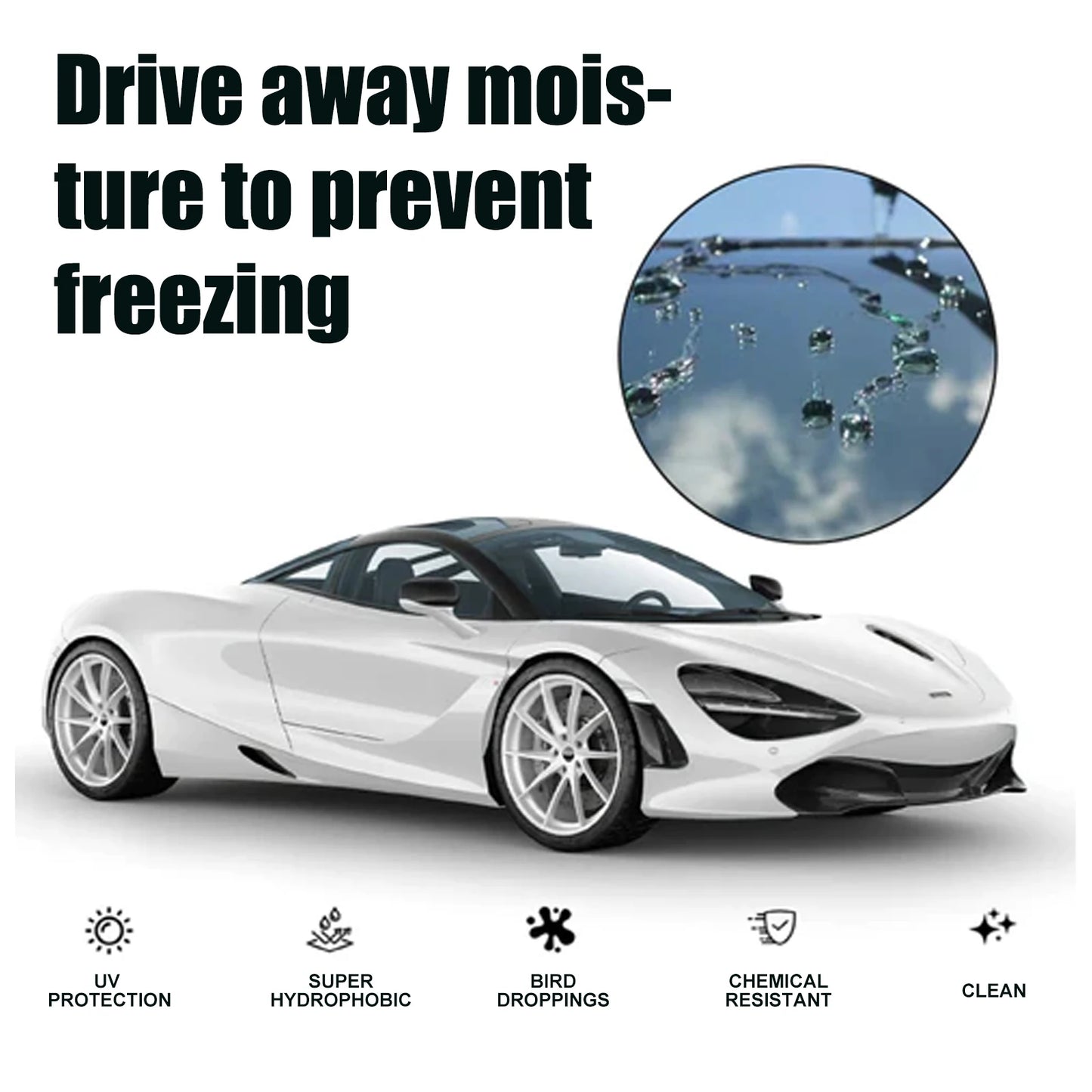 Car Snow Removal Cleaning Cream For Car Windows Snow Removal Anti-Icing Anti-Freezing Car Window Defrosting Cream