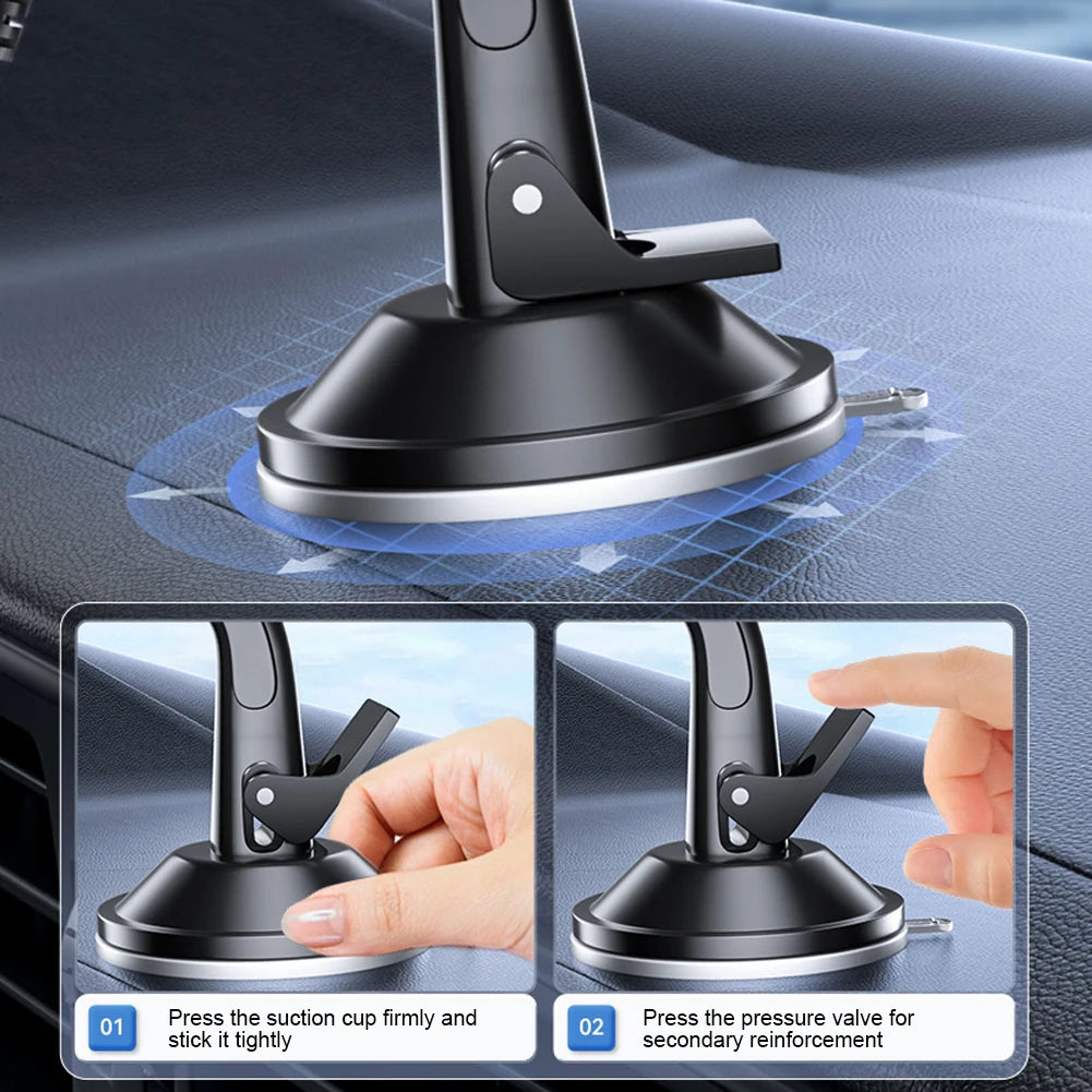 USB Car Dashboard Cooling Fan 12V/24V with Suction Cup Auto Cooler 360 Degree All-Round Car Air Fan for Vehicle Home Office