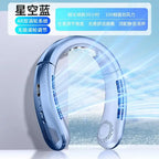 8000mAh Air Cooler USB Hanging Neck Fan Portable Bladeless Mini Rechar