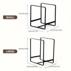 4/2/1pcs kitchen cabinet plate storage countertop dish rack drawer dinner plate partition drain rack layered storage rack