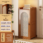 shoe cabinet multi-layer dust shoe rack large capacity double door shoe storage rack