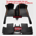 Car Floor Mat For Custom For Haval H6 2023 Automobile Rugs Non-Slip Leather Man Full Set Luxury Woman Foot Pads Auto Accessory