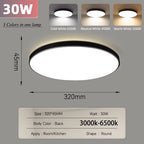 Smart LED Ceiling Light with Remote Control