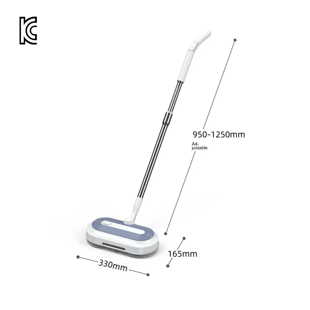 1 Wireless Rechargeable Water Spray Electric Mop, Easy To Operate, Suitable For Home Dormitory Office And Other Use