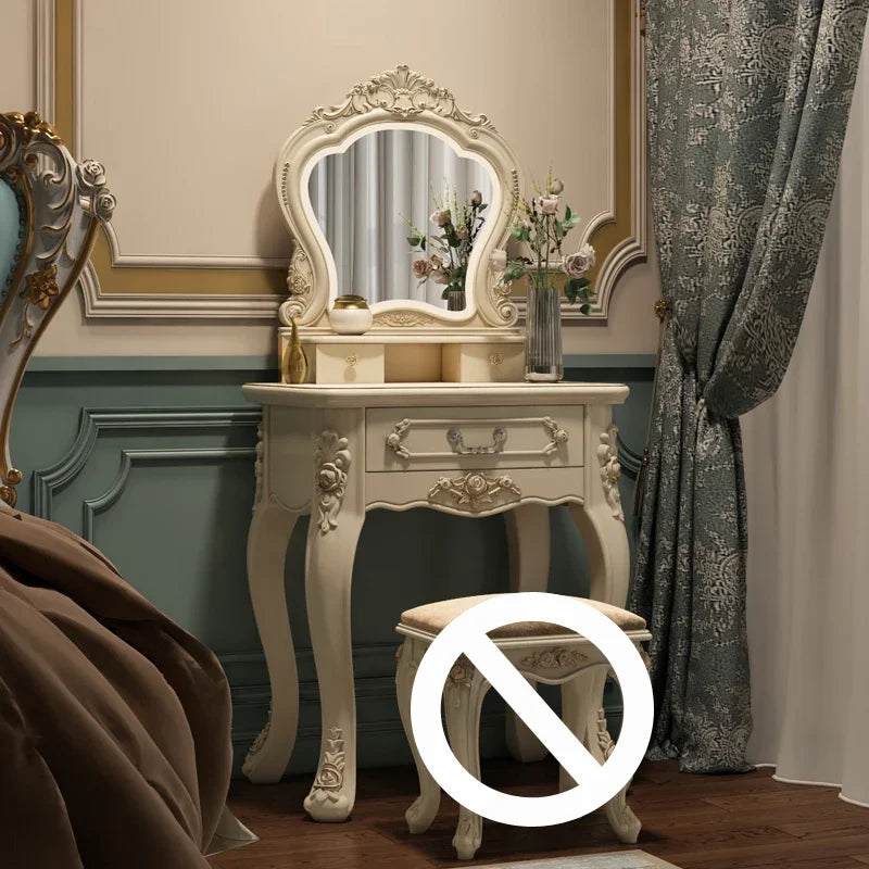 European dresser bedroom makees ins multifunctional princess dressing table storage cabinet integrated small apartment