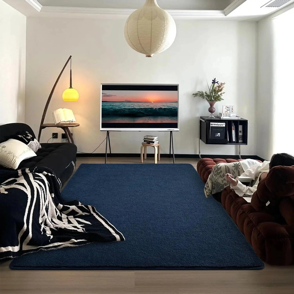 Living Room Carpet Nonslip Bedside Rugs Large Soft Floor Rug Children Game Mat Rectangular Home Decoration