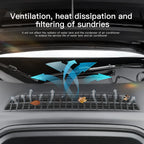YZ Air Intake Cabin Debris Filter For Tesla Model 3 Highland Model Y Juniper 2021-2025 Insect-proof Net Air Inlet Protective