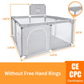 PANGDUBE Baby Playground Playpen for Baby and Toddlers Thicken Steel Pipes & Cloth Baby Fence Play Park Baby Activity Fence