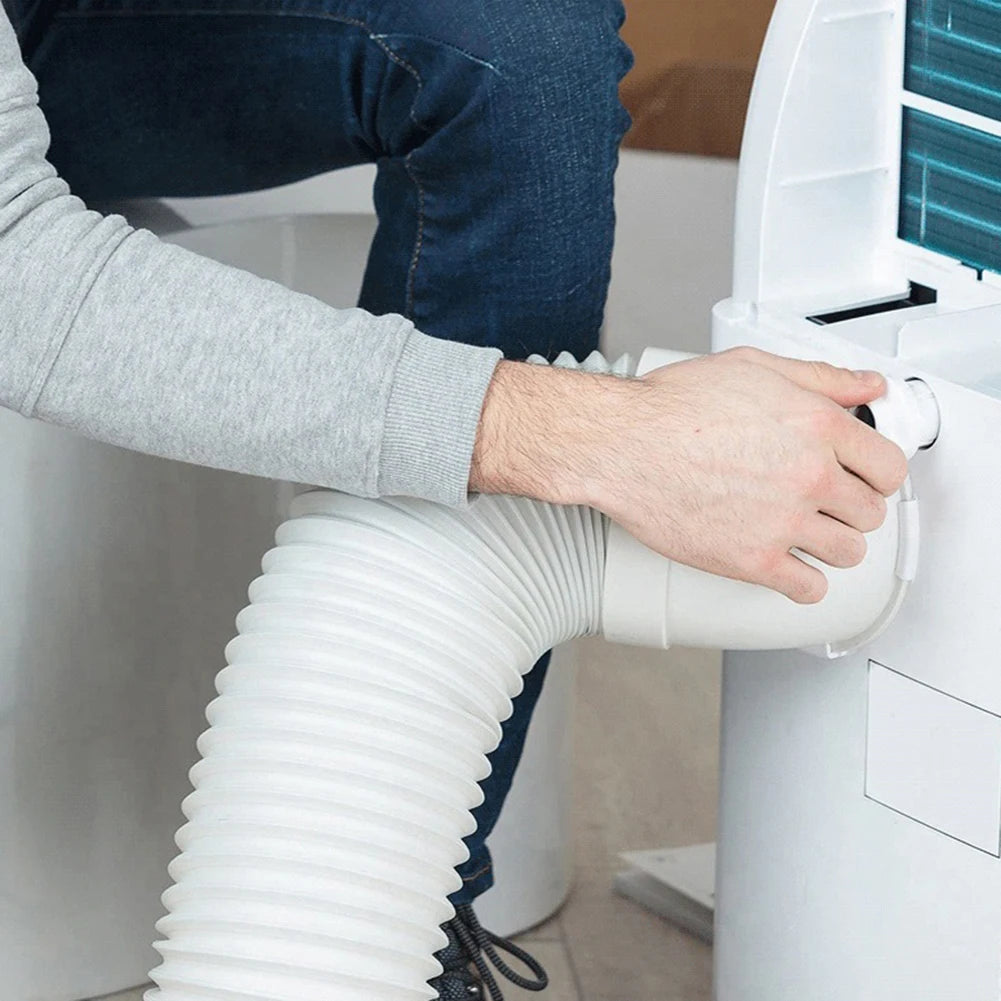130/150mm Universal Duct Extension Pipe Air Ventilation Pipe Hose Air Conditioner Exhaust Accessories Duct Air System Vent