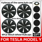 4PCS Hubcap 19Inch Wheel Caps Performance Original Car Replacement Wheel Cover Full Rim Cover For Tesla Model Y 2023 Accessories