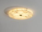 Led Lights Modern 2025 Marble Ceiling Chandelier Home Decor Ceiling Lamp White Marble New Designer Lustre for Living Room