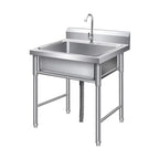 Custom Commercial Kitchen Work Table Stainless Steel Prep Table for Food Processing and Cooking Area