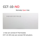 3A Water Floor Heating System Smart WIFI Thermostat with Central Actuators Connecting 8Sub-chamber Hub Controller For Gas Boiler