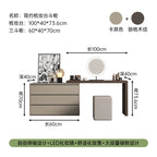 Modern Drawers Vanity Table Makeup Chair Desk Bedroom Big Dressing Table White Small Cabinet Mesa De Maquillaje Home Furniture