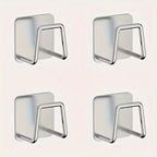 4Pcs Kitchen Storage Rack, Punching-free Wall Under Cabinet Cutting Board , Multi-functional , Accessories