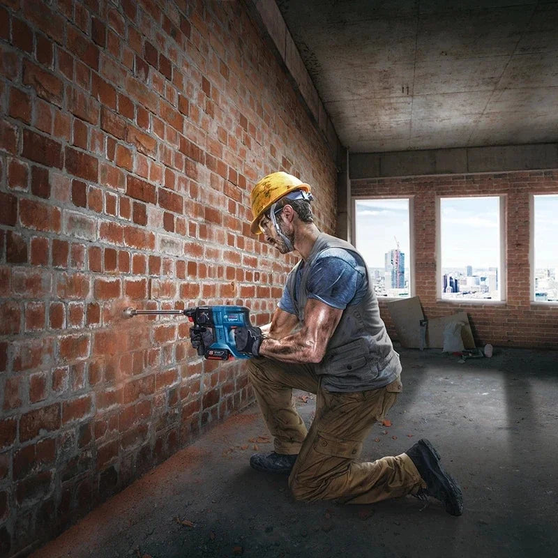 BOSCH Cordless Rotary Hammers SDS PLUS Brushless Motor With 18V Lithium Battery Multifunctional Impact Hammer Drill GBH 180-LI