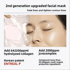 TK Best-Selling Collagen Human Skin Glowing Mask: Cleans Pores Deeply, Reduces Fine Lines, Hydrating Peel-Off Mask