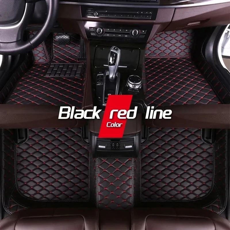 Car Floor Mats For VW VW Tiguan L PHEV 2019 2020 2021 2022 Custom Foot Pads Automobile Carpet Cover Interior Accessories