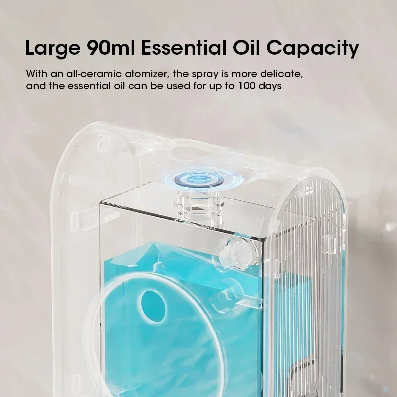 Aroma Diffuser Aromatherapy Machine with Night Light Wireless Wall Han