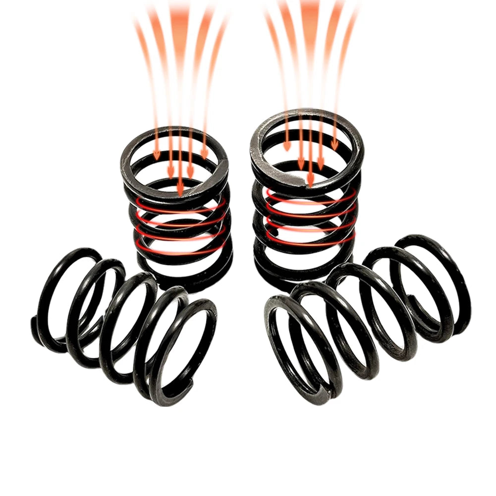 4Pcs Front and Rear Speed Run Springs Set Compatible with Arrma Limitless Infraction and Felony Models