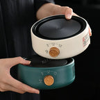 220V Electric Tea Stove/Tea Boiler,Small Tabletop New Vintage Style, Ideal for Traditional Tea Ceremony