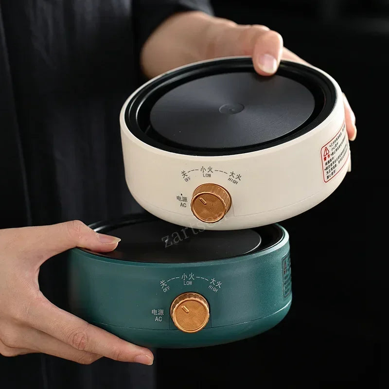 220V Electric Tea Stove/Tea Boiler,Small Tabletop New Vintage Style, Ideal for Traditional Tea Ceremony