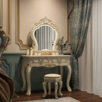 European dresser bedroom makees ins multifunctional princess dressing table storage cabinet integrated small apartment