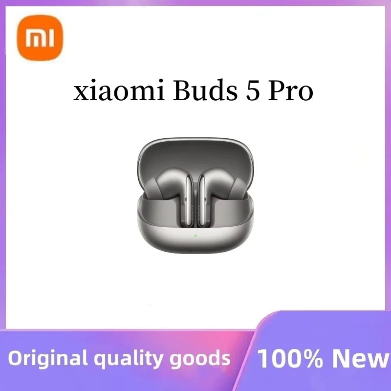 100% New Xiaomi Buds 5 Pro wireless Bluetooth headset in-ear noise reduction lossless sound quality sports music original