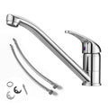 G3/8 Kitchen Faucet Hot and Cold Mixed Bathroom Faucet Single Handle Swivel Water Tap Deck Mounted Basin Faucet