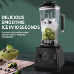 2000W Heavy Duty Commercial Blender Stationary Mixer Ice Smoothies Appliances for Kitchen Professional High Power Food Processor