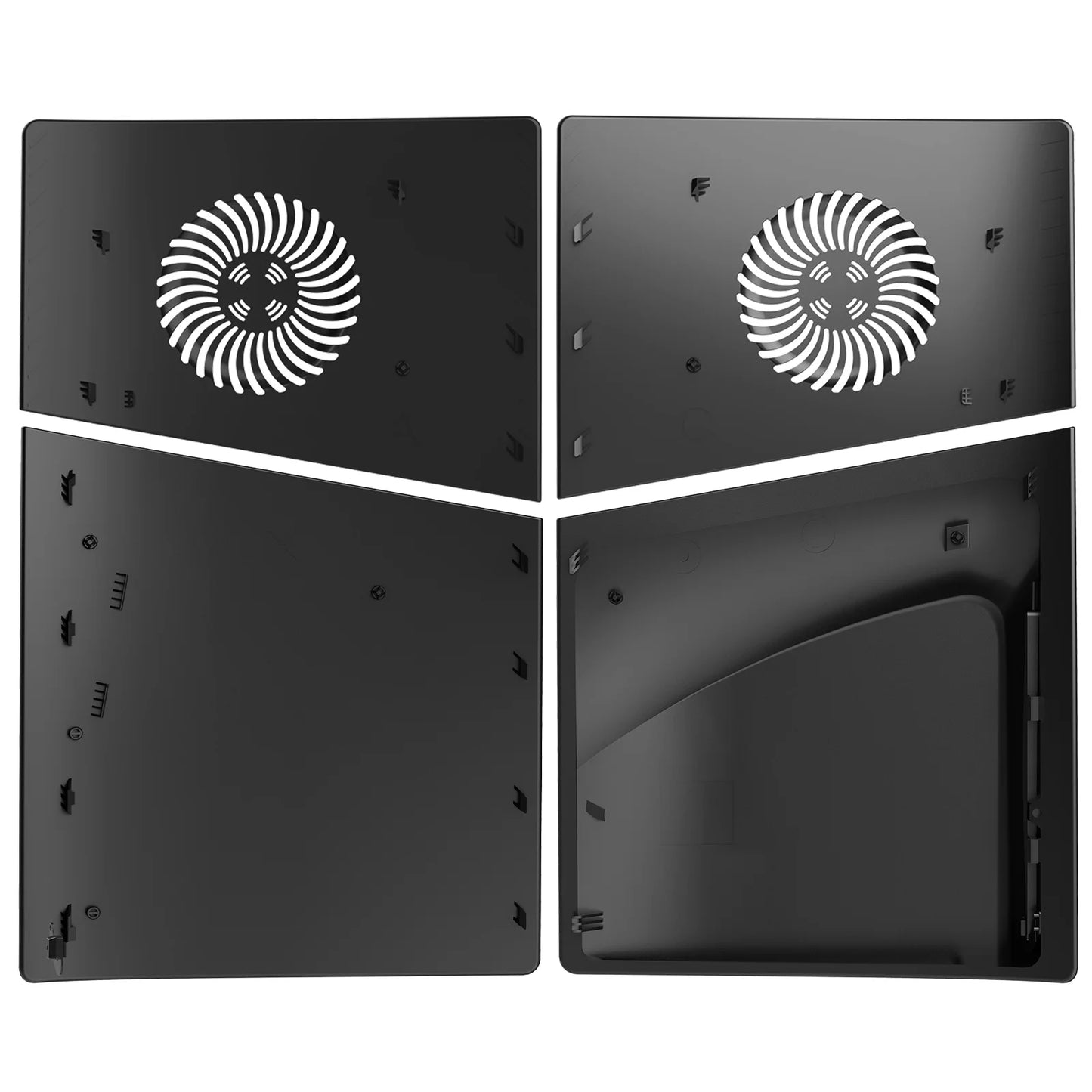 Custom Spider Faceplate w/ Cooling Vent For New PS5 Slim Disc Edition Replacement Premium ABS Cover Shell Case Side Panels Cover