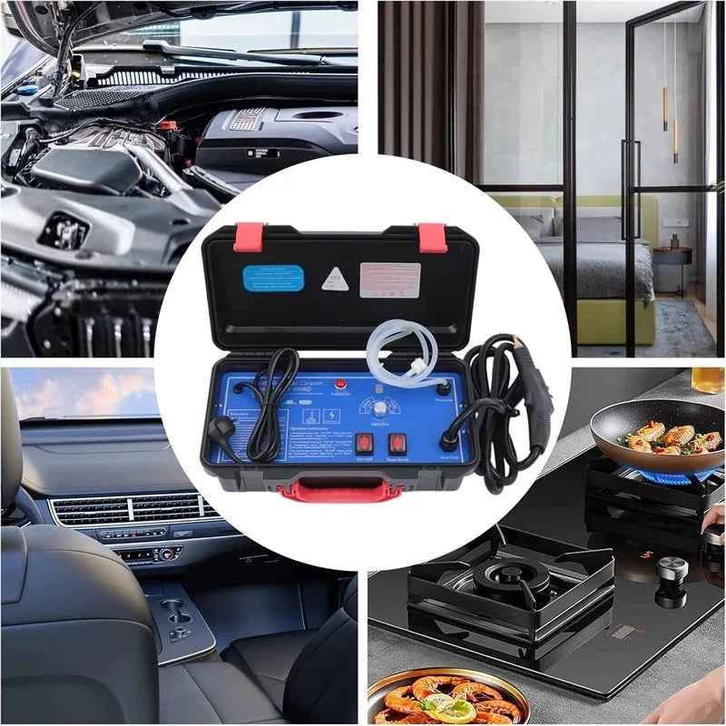 3500W Household Steam Cleaner Air Conditioning Kitchen Range Hood Automotive Steam Cleaner and Alkaline Cleaning Commercial